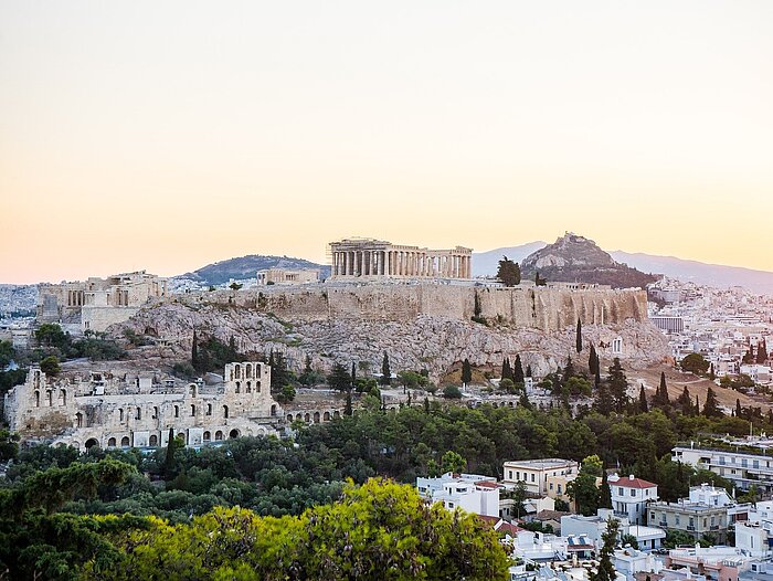 Athen mit Akropolis